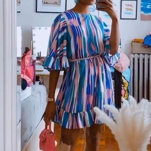 Colorful short dress